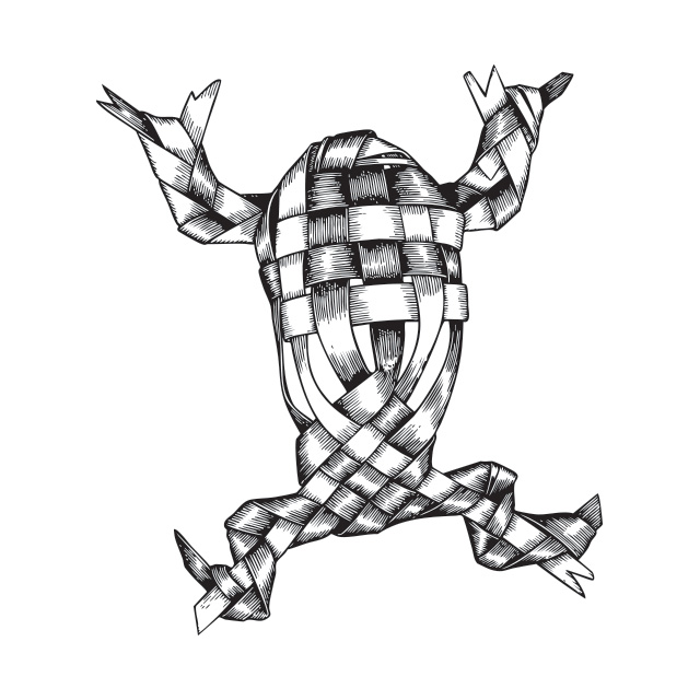 Woven Bamboo Frog: