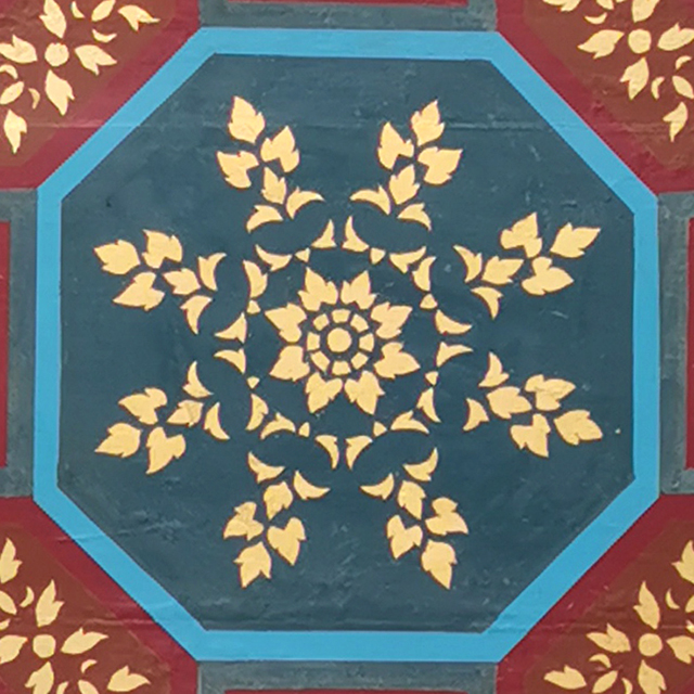 Thai Motif: Dao Phedan