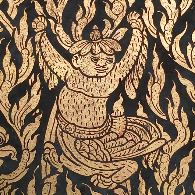 Thai Motif: A mythical creature no.2