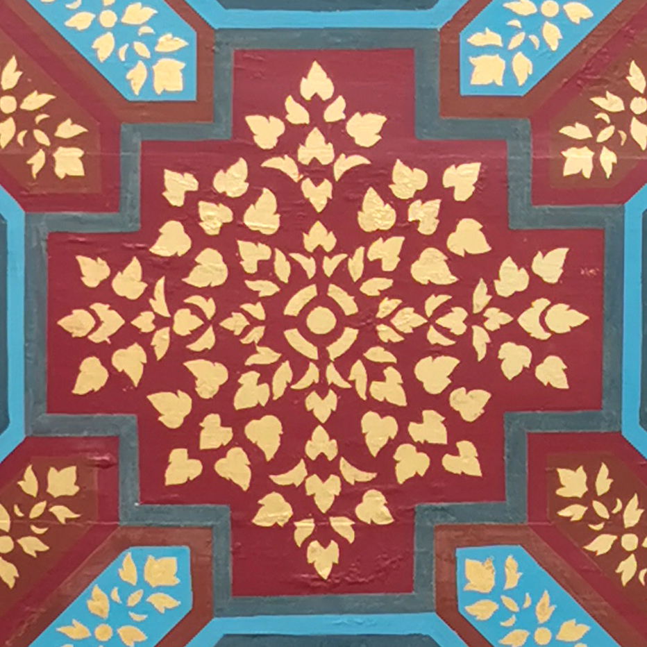 THai Motif: Dao Phedan