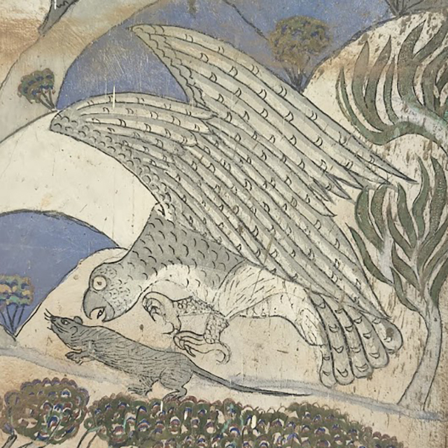 Hoop Tam (Mural Painting): Hunting