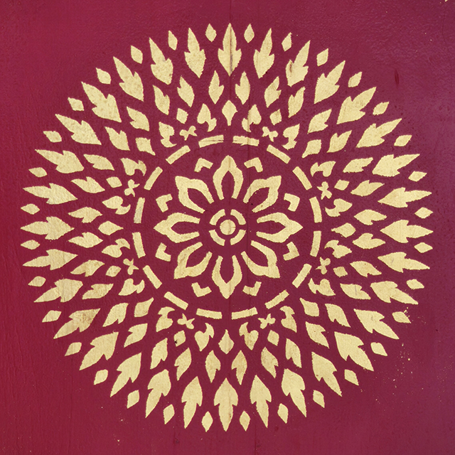 Thai Motif: Dao Phedan